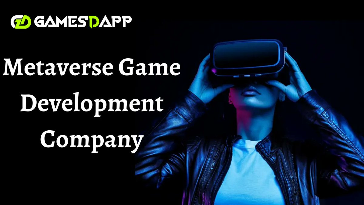 GamesDapp's tweet photo. Establish a stunning #Metaversegaming platform with help of #gamesdapp.
Here it is!#MetaverseGameDevelopment Company Gamesdapp are ready to develop and deploy your new #metaaversegame project.
For more info >> https://t.co/57JmyebSxS https://t.co/m7dixZqEiS