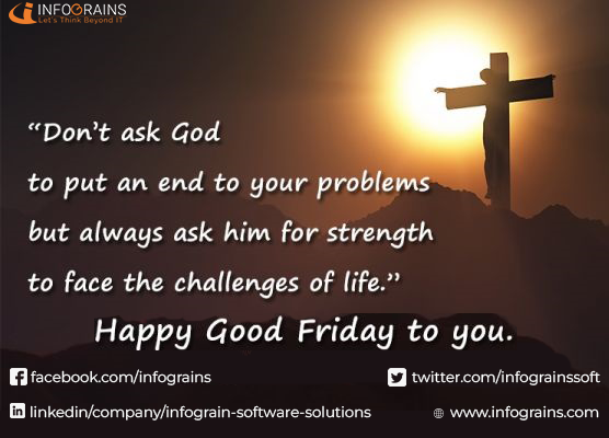 infograinssoft's tweet photo. May God turn this #Good #Friday into a blissful beginning of your life!!!
#goodfriday #happygoodfriday #goodfriday2022
#blockchainsecurity #blockchaincybersecurity #infograins #indore #whitelabelcryptoexchange #smartcontractdevelopment #ICO #IDO #AI #IOT #token #development https://t.co/xswQ2sesLs
