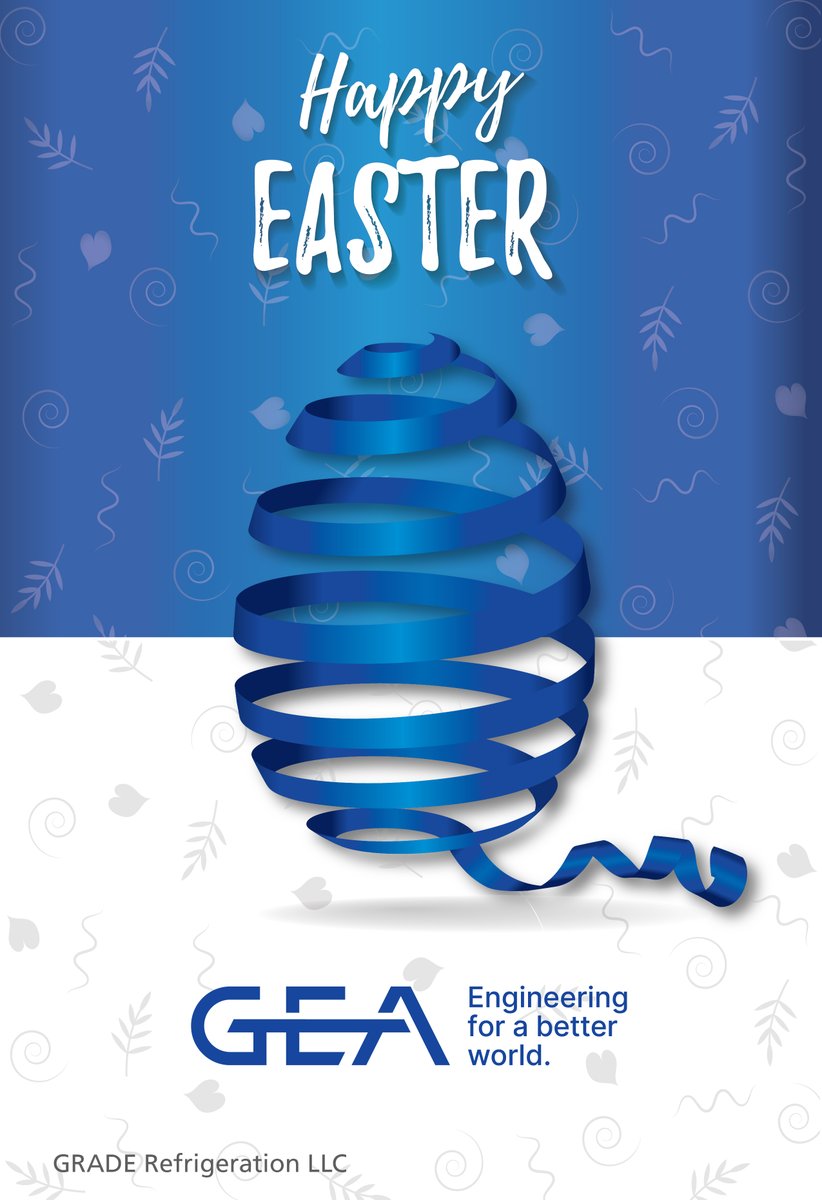 GeaGrade's tweet photo. GEA GRADE Refrigeration wishes you and your loved ones a #HappyEaster filled with happiness, peace and blessings!
#BlessedGoodFriday #GoodFriday #HappyGoodFriday #HappyEaster2022 #GRADE #GEAGRADE #GRADERefrigerationLLC https://t.co/tj1LE7h0In