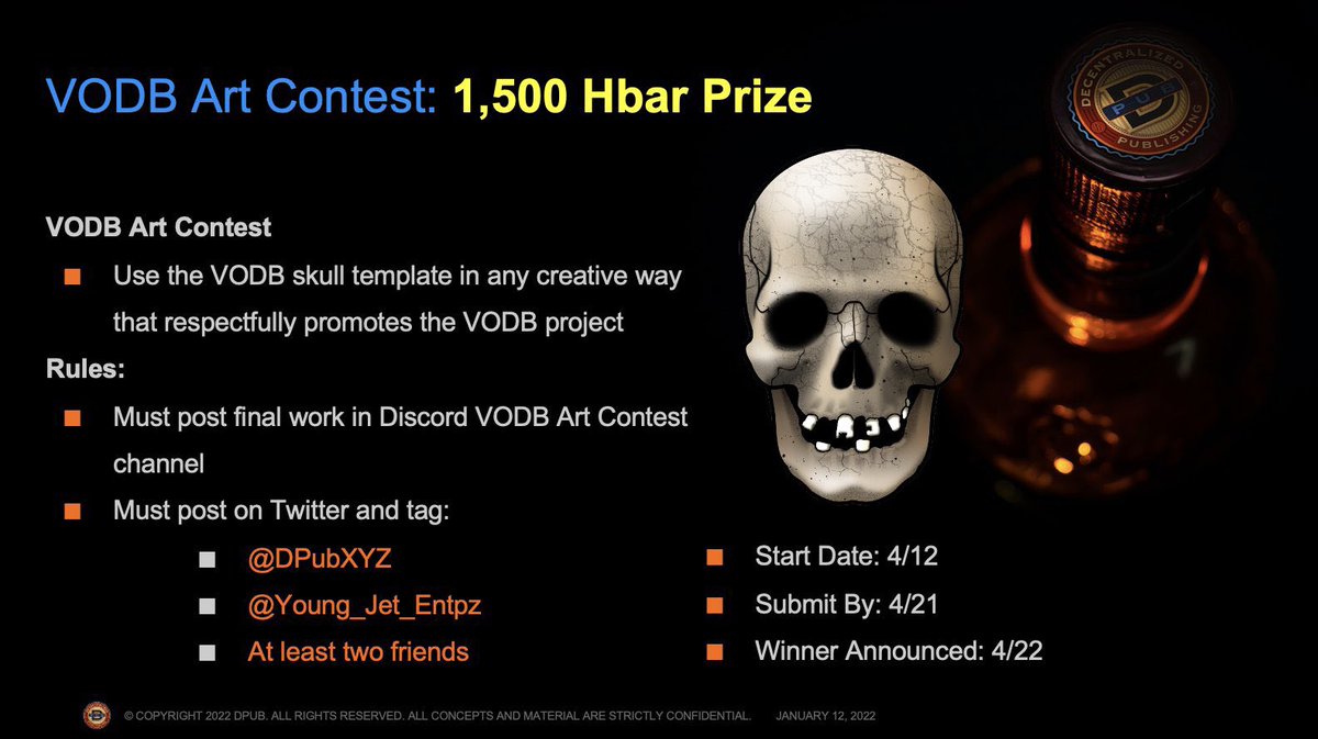 HbarSuper_Chief's tweet photo. Want 1500 #hbar? Valley of Dry Bones has a contest for you!

Follow the instructions below and hop in the discord https://t.co/IlI3AMSrVx to submit your entry

#HBARbarians #Solana #ETHNFTs #hashgraph #FreeMint #art #Contest #HBARNFT https://t.co/wg3LiRGL1T
