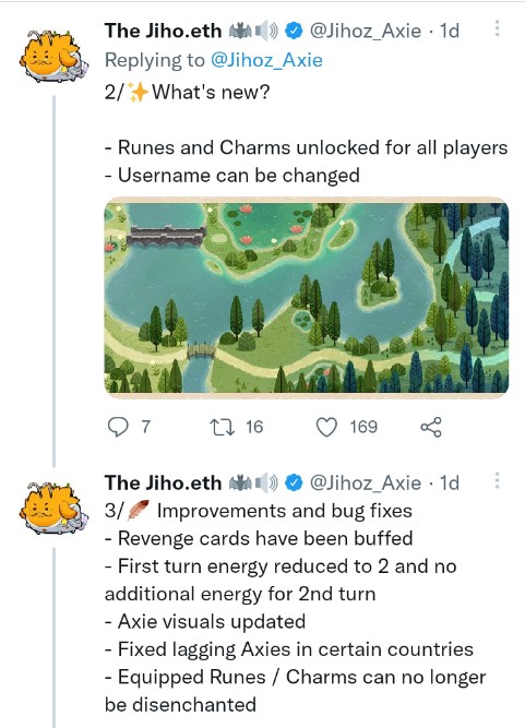 BountiumGG's tweet photo. Check out the Origin Update⚒️🛠️
Follow and like our page❗
Fb: AxiePak
Twitter:
https://t.co/vc1ZnbzbpN
Instagram:
https://t.co/UfnOtzoOFk
LinkedIn:
https://t.co/VJHYpZRJx7
#axieinfinityph #GameFi #AXIE
#AxieScholarship #AxieUpdate https://t.co/XM3JlmsfAC
