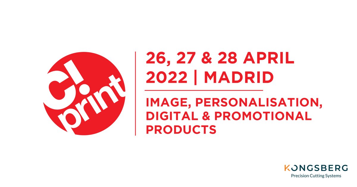 kongsbergpcs's tweet image. The C!Print Madrid exhibition is less than two weeks away, and we're thrilled to be demonstrating the Kongsberg C24 cutting table and VariAngle tool. This is an opportunity you don't want to miss! Find out why here: bit.ly/37K89Fc 
#KongsbergPCS #CuttingTable