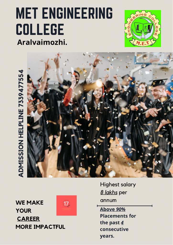 college_met's tweet image. Admissions open 2022 #admissionsopen2022_23 #metengineeringcollege #electricalandelectronicengineering #engineeringplacements #electricalengineering #mechanicalengineering #civilengineering #electronicsengineering #students #sports #degree #scholarshipopportunities #quota