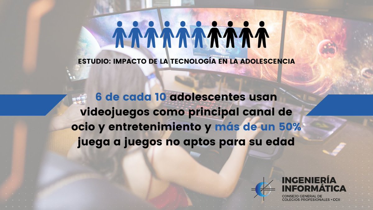 #SuMayorInfluencer ◻️Los videojuegos ocupan un lugar muy importante en la vida de los adolescentes y por ello tienen también un impacto directo sobre sus vidas y su salud. 
 
Conoce el estudio que hemos desarrollado junto a <a href="/unicef_es/">UNICEF España</a> y <a href="/UniversidadeUSC/">USC</a>  ➡️unicef.es/publicacion/im…