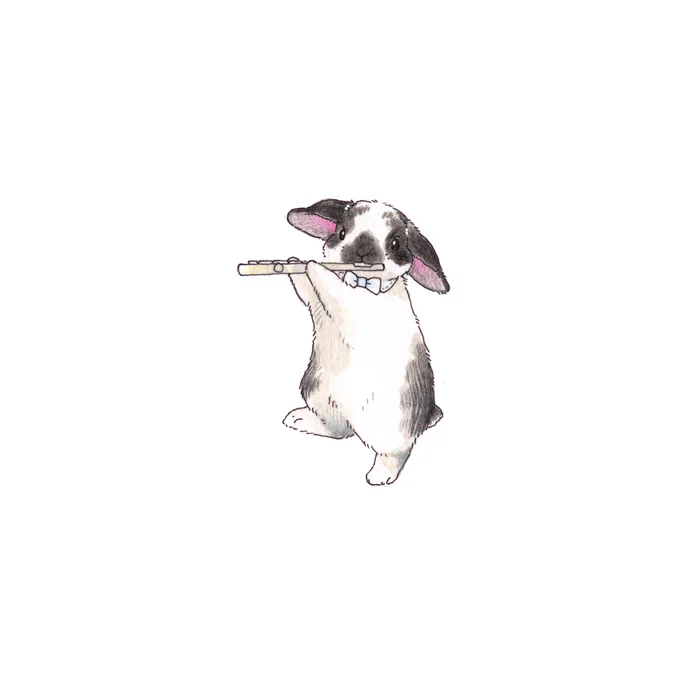 🐰うさぎさんのコンサート

ぼくはフルート担当だよ♪ 