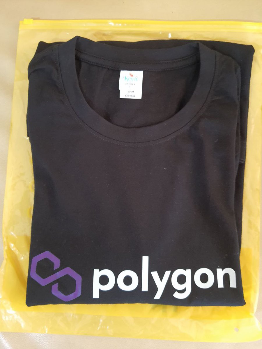 Time for another GIVEAWAY! 500 followers 🙏 who wants a #Polygon T-shirt? Rules are simple, Like/RT/Follow ✅ let's go. Winner chosen at random. #Web3