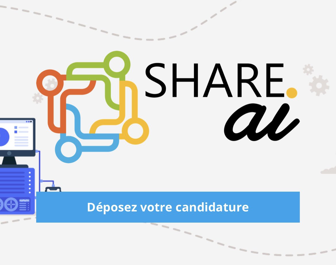 c_nazareth's tweet image. #ShareAI lance son appel à projet 💥 !
Nous soutenons celles &amp;amp; ceux qui s’engagent pour un monde durable 🌎 Si vous êtes un entrepreneur social et que vous êtes à la recherche d’une nouvelle impulsion pour votre projet, rejoignez-nous: shareai.fr