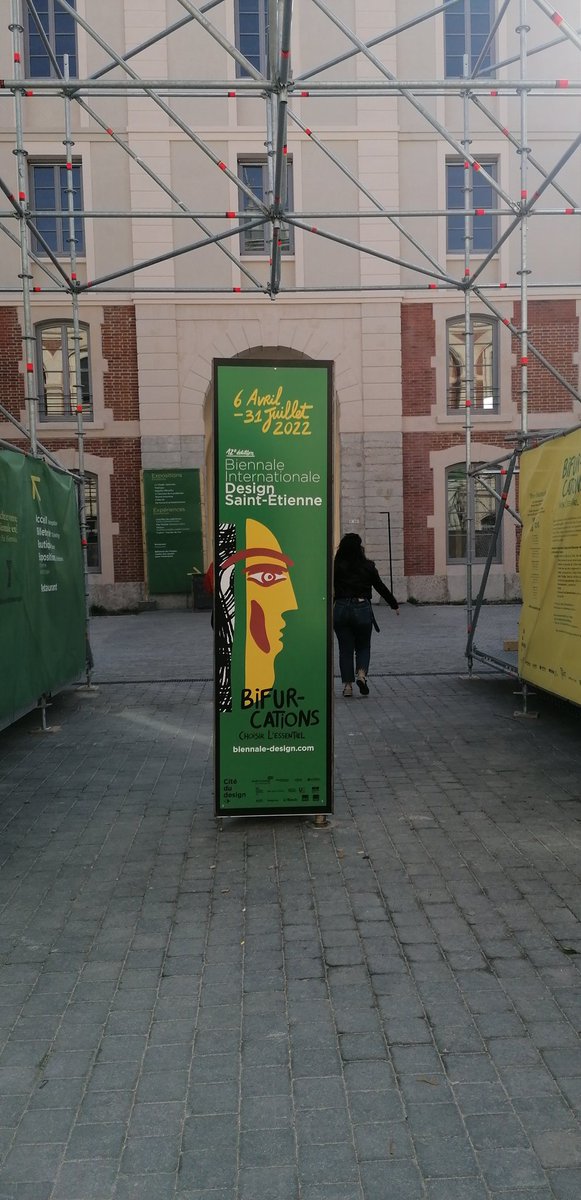 blog_bazart's tweet image. Visite a la #Biennaledesign2022 @saintetienne @OrangeAuRA @citedudesign