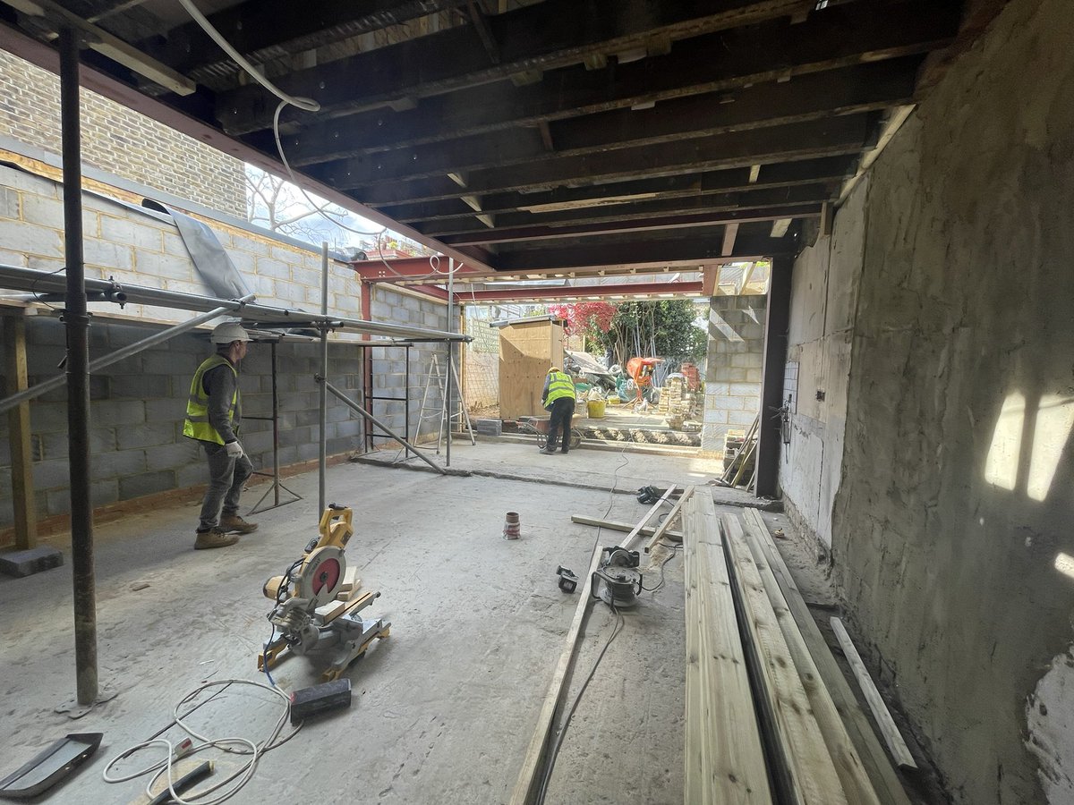 Site update from our #battersea project.