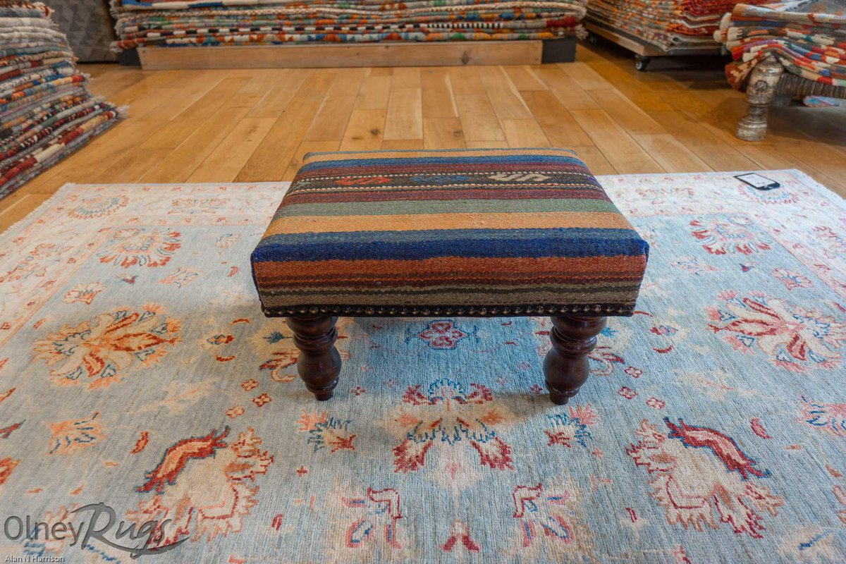 OlneyRugShop's tweet photo. Hand Made Anatolian Kilim Footstool from Turkey. Width: 30cm x Length: 40cm. 
Only £210 https://t.co/09Bv2PlHEO
 Come see our beautiful inventory of Oriental Rugs at https://t.co/v4pZyCfXhP https://t.co/EuRiGtXFLt