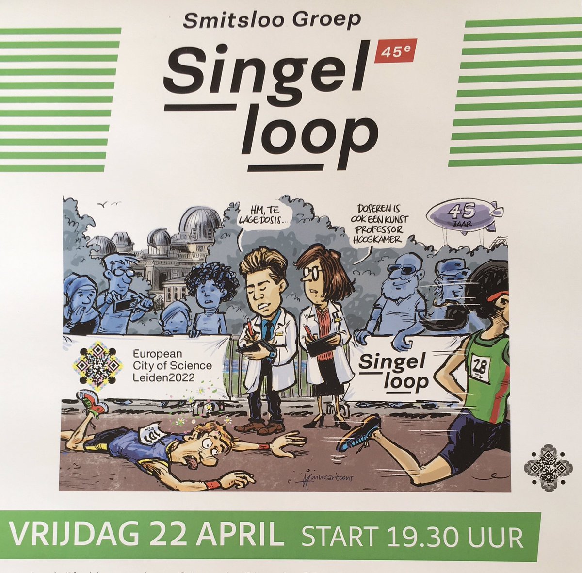 SingelloopLDN's tweet photo. We tellen al af, nog precies een week en Mart Hoogkamer lost het startschot voor de Singelloop 🏃‍♀️🏃‍♀️🏃‍♀️ Al een startnummer in huis? Opbrengst traditiegetrouw naar het goede doel! Voor alle info: https://t.co/L6cn2ce0GG https://t.co/XtnZyAHS7a