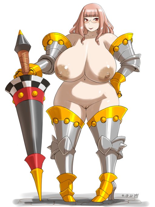 [R-18] 4月15日の絵 #おっぱい #眼鏡 #むちむち #ぽっちゃり #ファンタジー https://t.co/IpCpPVl8nN 