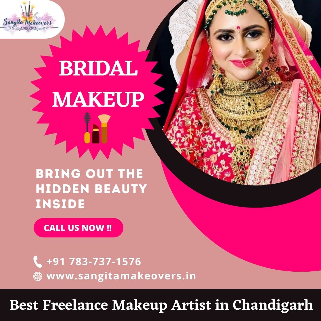 sangeetamakeups's tweet photo. Look Gorgeous with the "Sangita Makeovers".👄💅
Best Bridal Makeup Artist In Chandigarh😍😍

Call Sangita Makeovers Today and Book your Appointment.👇
📲📲 +91 783-737-1576
⁦@weddingwire_in @wedmegood
@ShaadiSaga @ShaadiDotCom @WeddingWire
@singer_shaan @iamsrk @KapilSharmaK9 https://t.co/HnQEAEAka6