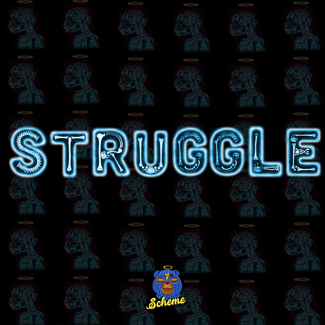 the7thscheme's tweet photo. STRUGGLE comes hand in hand with pain. Embrace the STRUGGLE, it’s only temporary. For it builds character. 

Spring/Summer collection coming soon. 
•
•
• 
•

#the7thscheme #the7thschemellc #7thschemeclothing #streetwear #clothingbrand #brand #godbased https://t.co/A4kkkBbNPO