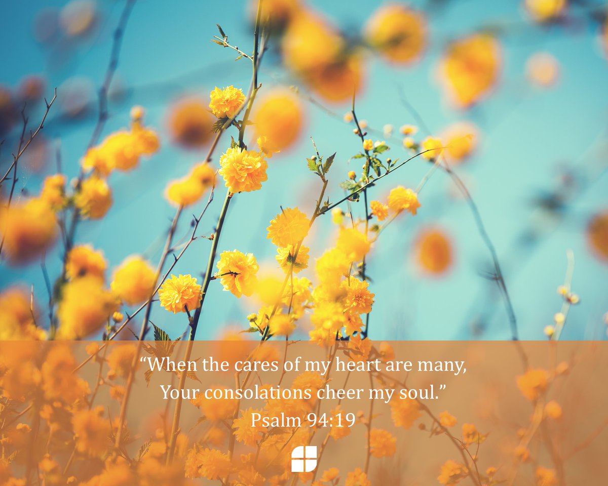 SaintAgnesNews's tweet photo. "When the cares of my heart are many, Your consolations cheer my soul." Psalm 94:19 #FridayScripture #cheermysoul https://t.co/nMqjoUhCvn