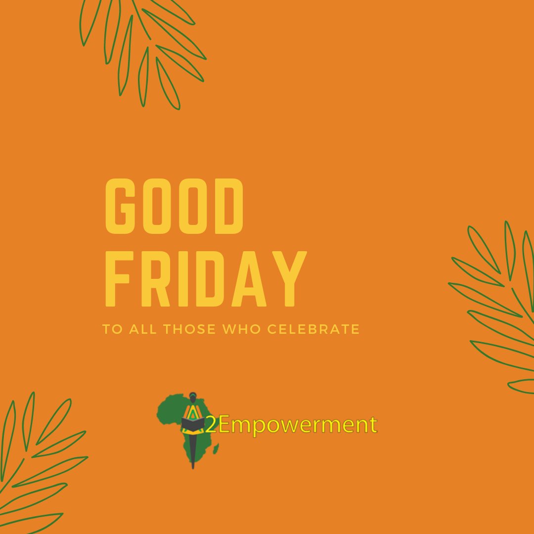 a2empowerment's tweet photo. Happy Good Friday to all those who
celebrate! 

A2Empowement is promoting the Cameroonian culture by posting on holidays important to its residents.
#educatetoempower #education #Cameroon https://t.co/TGWakMnznz