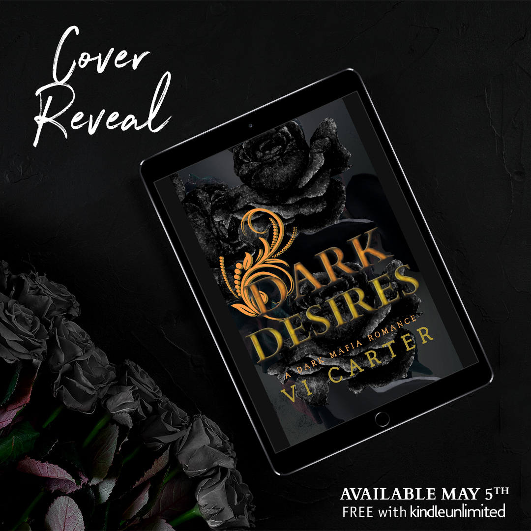 Dark Desires, a dark and sizzling new adult romance collection from bestselling author Vi Carter is coming May 5th, and we have the first look at the gorgeous cover!

Add DARK DESIRES to Goodreads: bit.ly/3roPF4e

#darkdesires #newadultromance #vicarter #darkromance