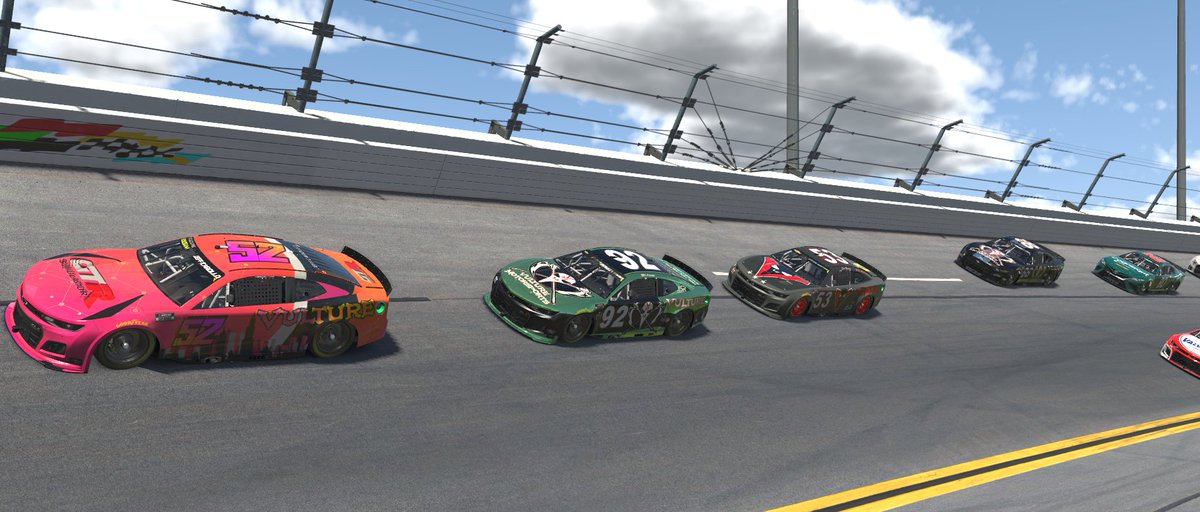 SimSportCarollo's tweet image. 1,2,3,4 in WSL nascar series. Let's go