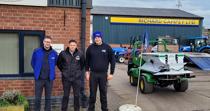 TurfBusiness's tweet photo. #TurfPeople: Workshop Manager Bob Nixon, Outside Service Engineer, Dave Juke, Sales Demonstrator Archie Thomas and Product Specialist for Tom Weston, join @CampeyTurfCare as the company expands into its new premises.
Read more ↘️
https://t.co/eBG4YEliK5 https://t.co/HbG79SSnWt