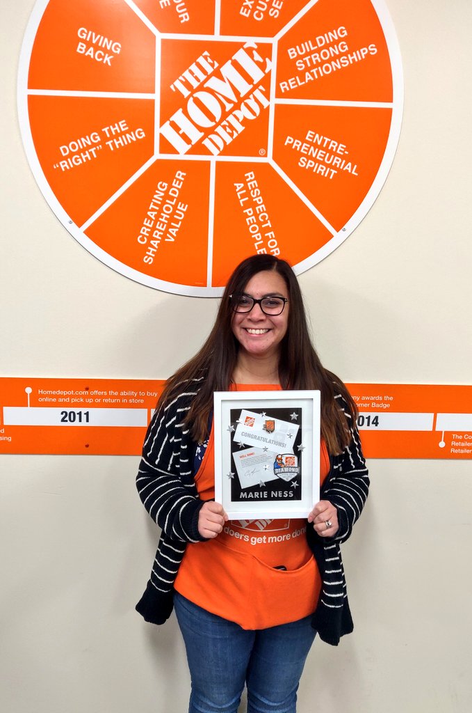 Congratulations to Store Manager Marie Ness! Our newest Diamond Award recipient! We are so proud of you!!