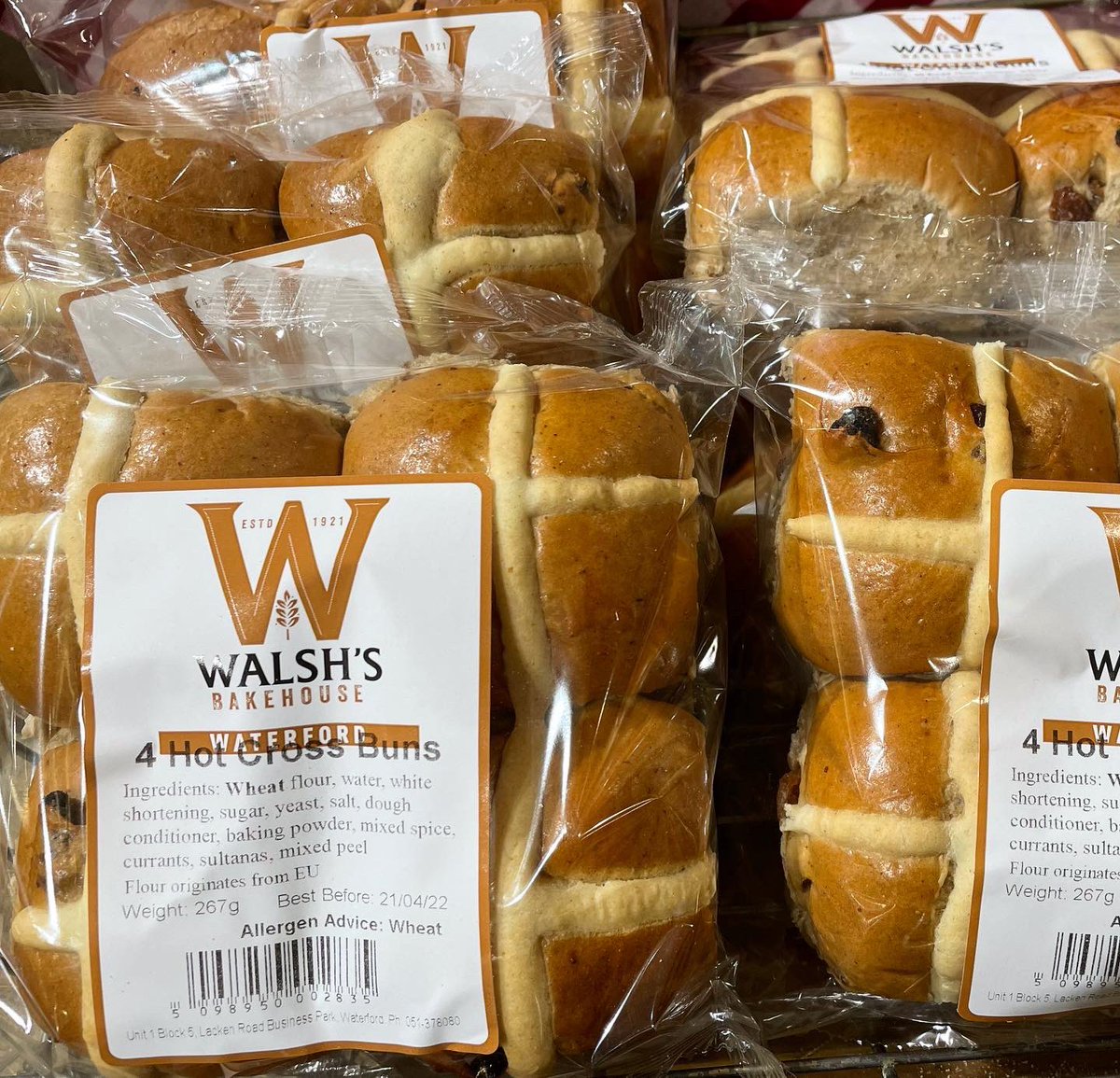 Walsh's Bakehouse (@walshsbakehouse) on Twitter photo Easter weekend only means one thing…
Hot Cross Buns are back for the weekend that’s in it. Pick yours up in <a href="/ArdkeenQFS/">Ardkeen Quality Food</a> and <a href="/quishs260/">Quishs SuperValu</a> Tramore 🐰 #WalshsBakehouse Easter weekend only means one thing…
Hot Cross Buns are back for the weekend that’s in it. Pick yours up in <a href="/ArdkeenQFS/">Ardkeen Quality Food</a> and <a href="/quishs260/">Quishs SuperValu</a> Tramore 🐰 #WalshsBakehouse
