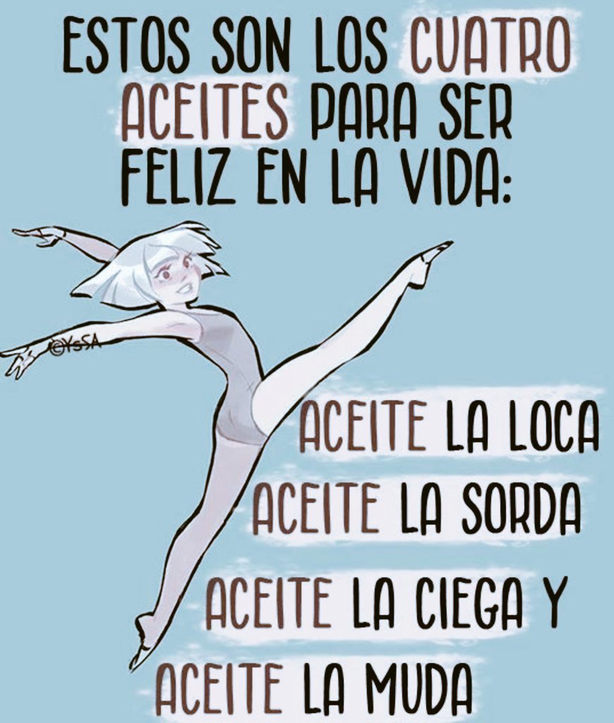 janoica's tweet photo. Aceite la loca jajaja https://t.co/08J3pc0ZhR