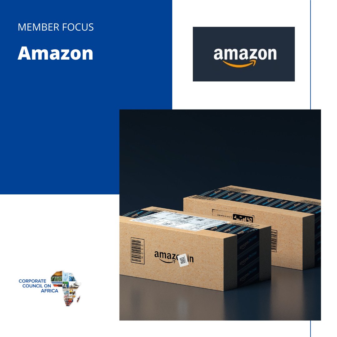 CorpCnclAfrica's tweet photo. We're delighted to have @amazon as part of our membership program. The tech giant is heavily invested in Africa's economic growth, having recently announced a real estate investment that is projected to boost job creation in #SouthAfrica.
#CCAmember https://t.co/oJnEqKDtiX