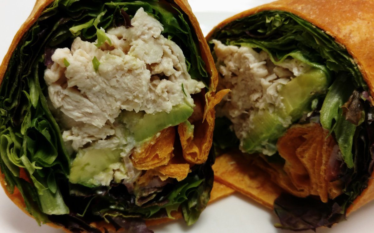 Boatwright Club Wrap-
Sundried Tomato tortilla w/ diced chicken, spring mix, bacon and avocado Ranch