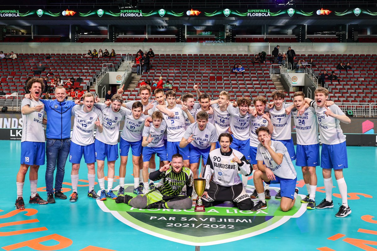 universitatelv's tweet image. 🏆 Sveicam un lepojamies ar mūsu florbolistiem, kas šodien Arēnā Rīga izcīnīja Latvijas čempionāta 1. līgas superkausu, kļūstot par absolūtajiem čempioniem! 🎉

@FSMasters 
@LFS_floorball
@LU_sports