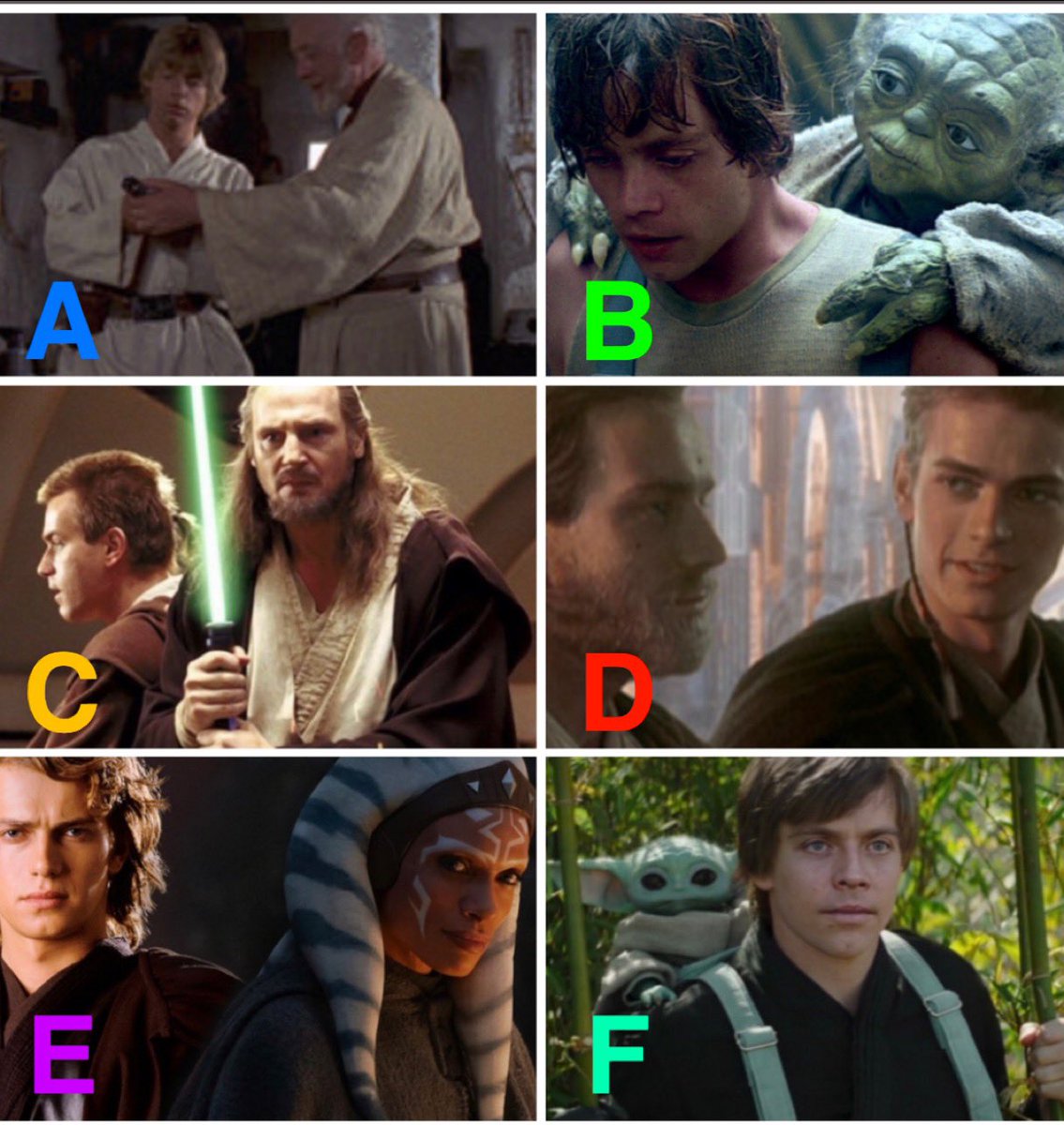 SWCozyCoffee's tweet photo. Which Jedi Master/Apprentice Duo is your favourite?😯⬇️ https://t.co/y4nd8gNhZ1