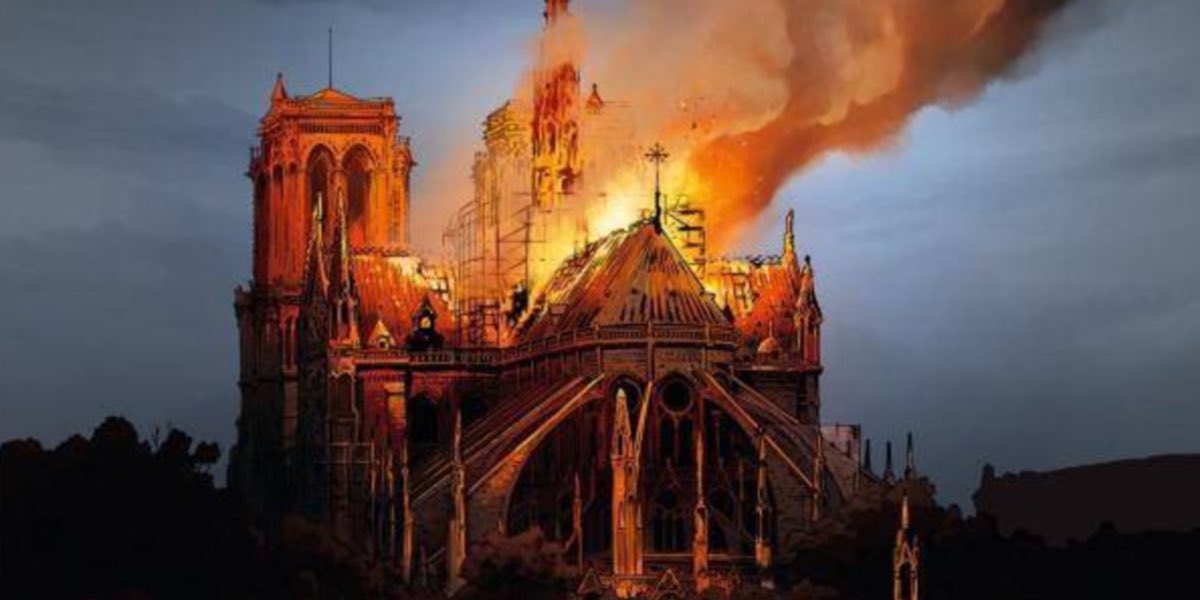 f_philippot's tweet photo. 3 ans après le dramatique incendie de Notre-Dame de Paris, toujours aucune info sur l’enquête (existe-t-elle même ?) ni sur les causes de l’incendie ! 
C’est fou ! https://t.co/mcLIGRdHXb