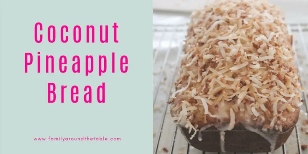 FamTable's tweet image. Taste the tropics with this tender crumb coconut pineapple bread. Full of flavor it’s the perfect snack or breakfast. It’s like a mini-vacation, and who couldn’t use one of those right now! #quickbreads #easyrecipes 
buff.ly/2UvJjyB