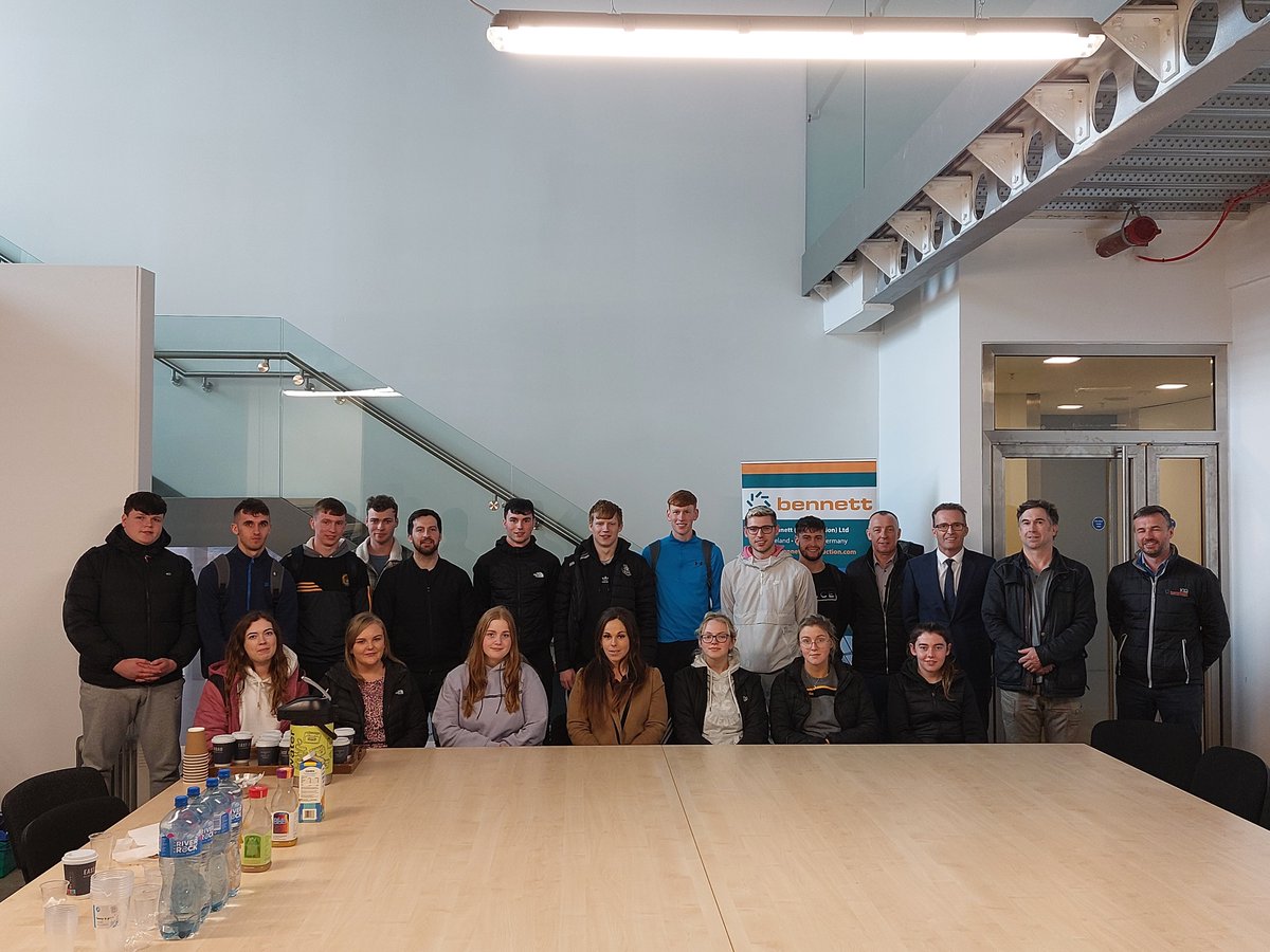 AITCivilEng's tweet photo. Some of our students recently got to visit the #ExoBuilding - soon to be Dublin's highest office building. Thanks to @bennettconstr for hosting us and giving the chance to view this wonderful project.
https://t.co/jRBmiHRNYJ https://t.co/jh2QohbbOK