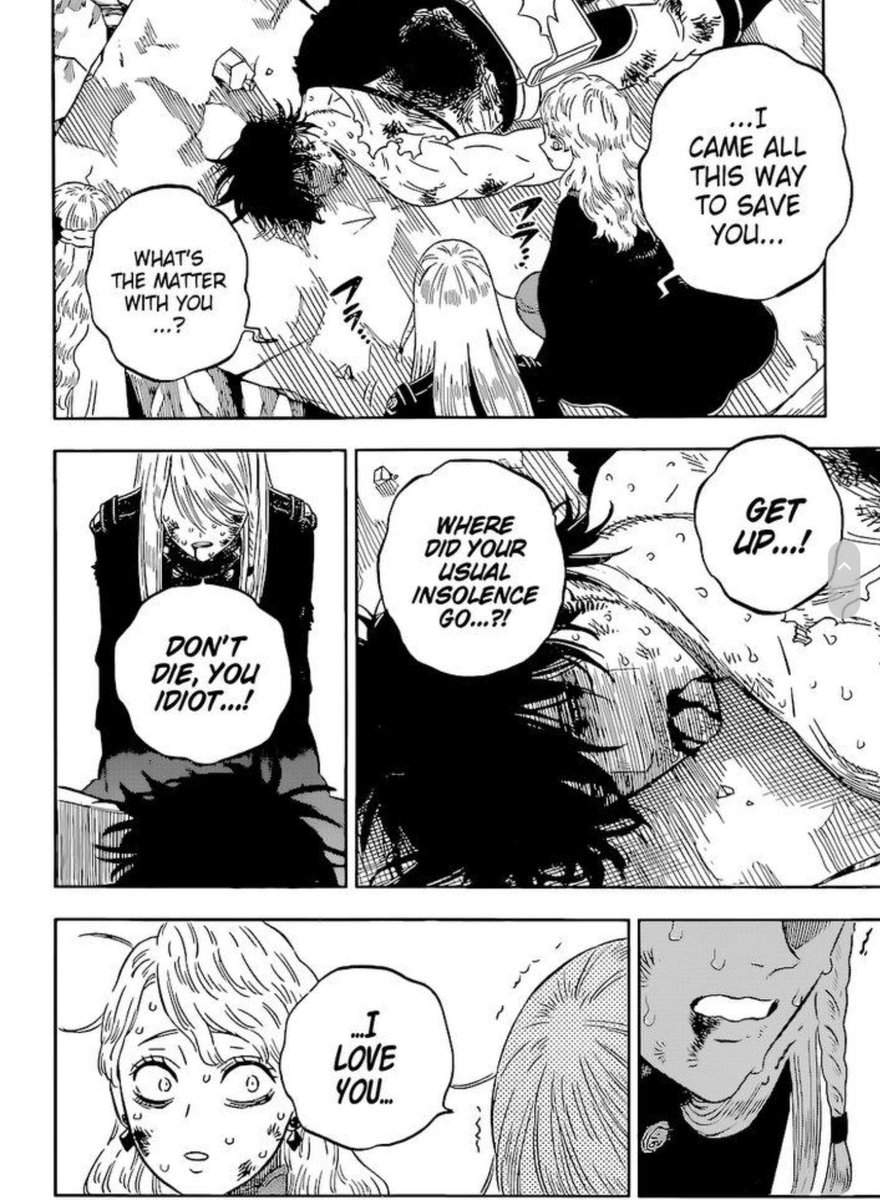 UKlYOYUGEN's tweet photo. #SPOILER
Omg Yami x Charlotte finally happening!😭✊🏽✊🏽
#BlackClover #BlackClover330 #anime #Manga https://t.co/Zk9NY8YrTI