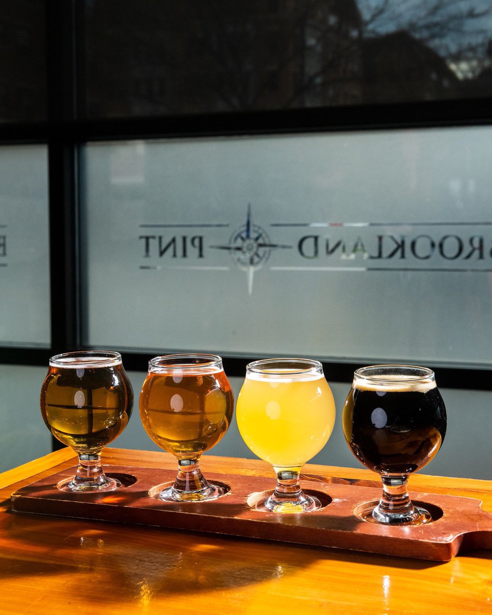 Make your own flight by selecting 4 oz pours of your favorite beers! Take a tour of local favorites, revisit some classic beers, or let your bartender be your guide!