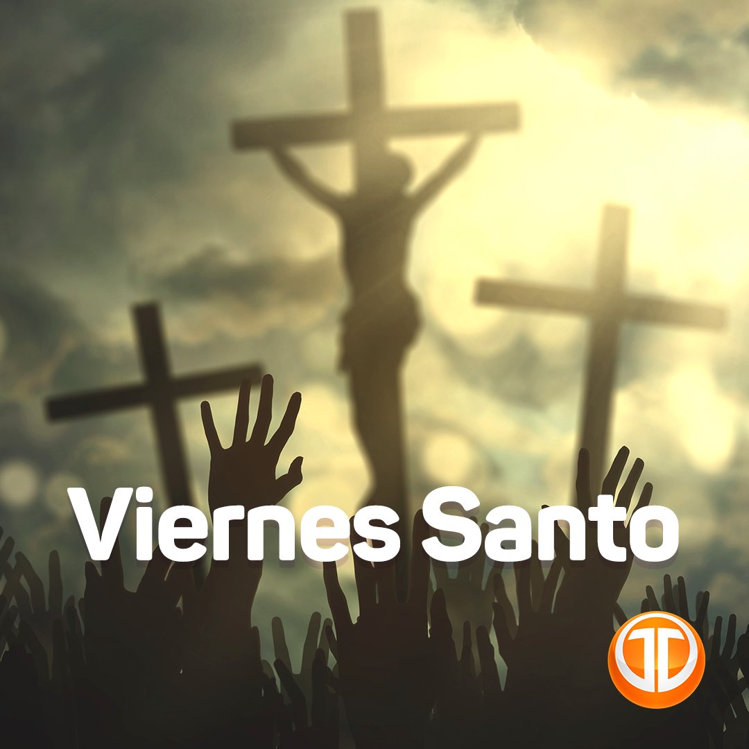Hoy viernes santo, es el día durante el cual se conmemora la pasión y muerte de Jesucristo en la cruz. En este día Jesús entregó su cuerpo y derramó su sangre para el perdón de los pecados y para la salvación de los hombres. #SemanaSanta 🙏