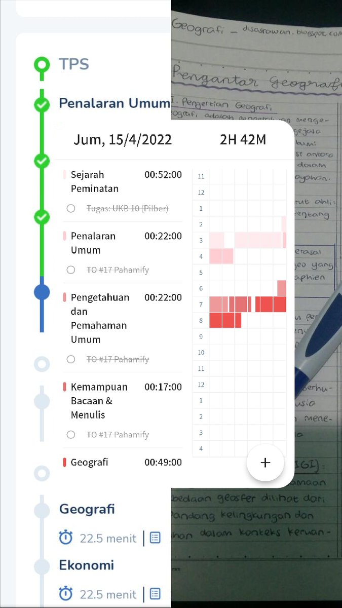 studyingbaso's tweet image. [2022-04-15]

Today's log! Tryout mipi dan tugas~ sama belajar geo juga karena besok bakal kerjain subtes geo 👍 Rest well all, we did great today!
