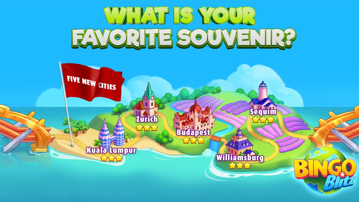 BINGO Blitz on Twitter "Your worldwide Blitz continues with 5 NEW