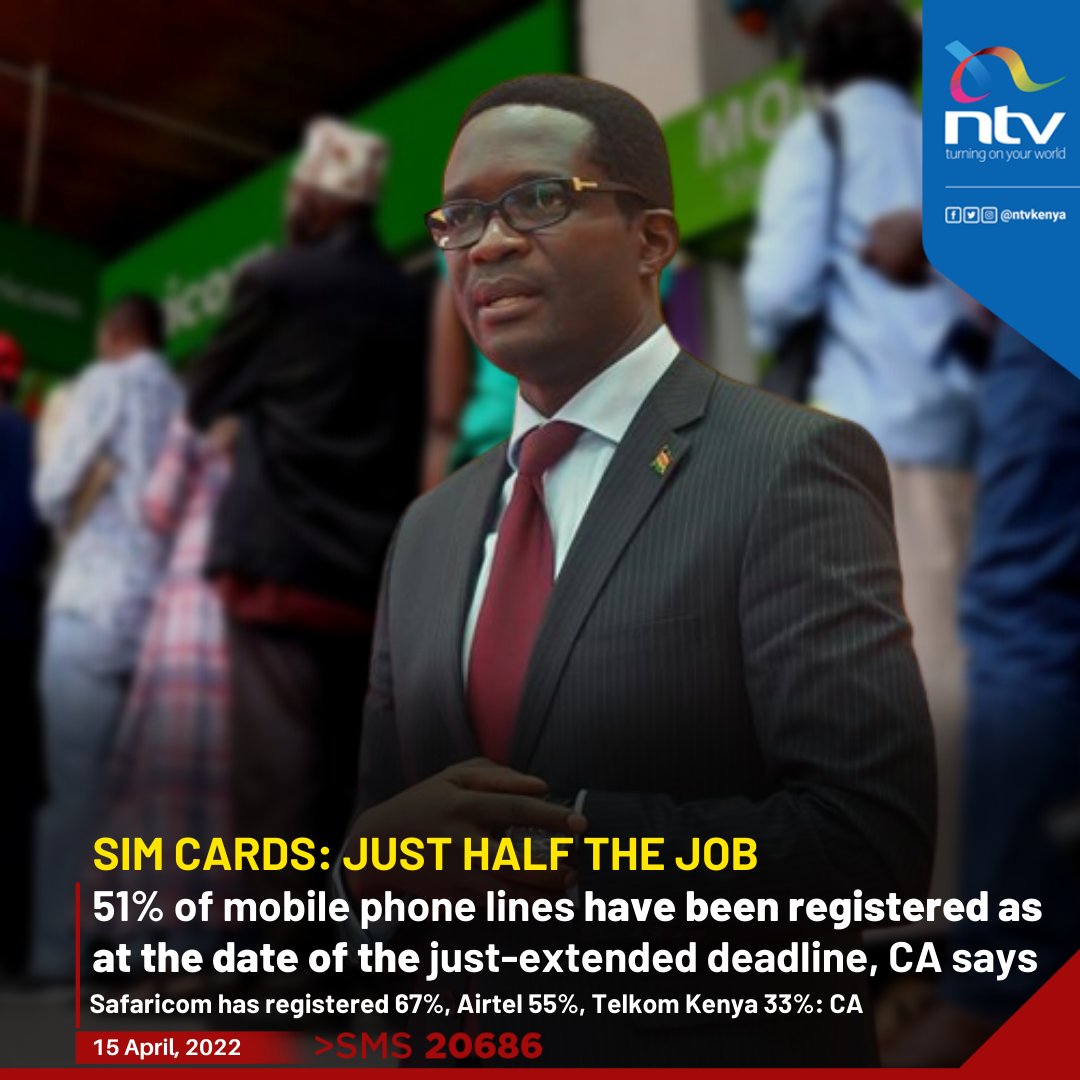 NTV Kenya on Twitter "UPDATE Communications Authority of Kenya says