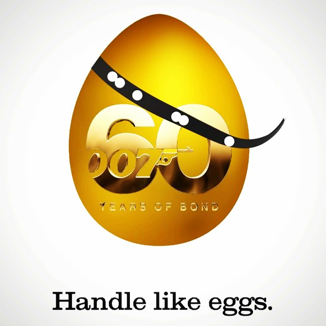 Mark0Connell's tweet photo. Easter greetings to all bullet-catching agents across the egg-shaped globe! Handle this time well!

#JamesBond
#60YearsofBond
#CatchingBullets https://t.co/ZpR4KvbpQC