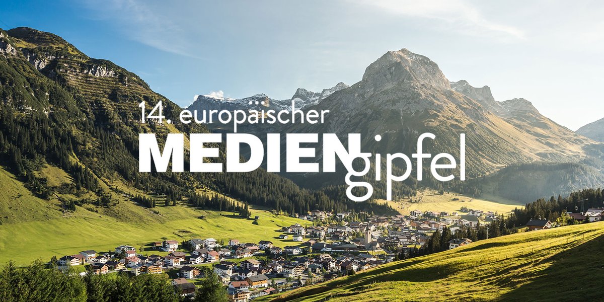 Mediengipfel Lech tweet media