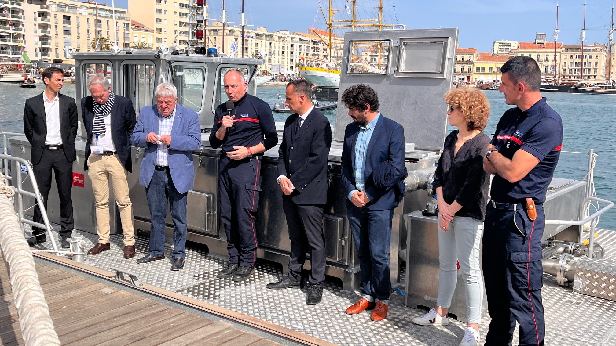 Pompiers 34 on Twitter "Nouveauté Ce matin à EscaleASete les 