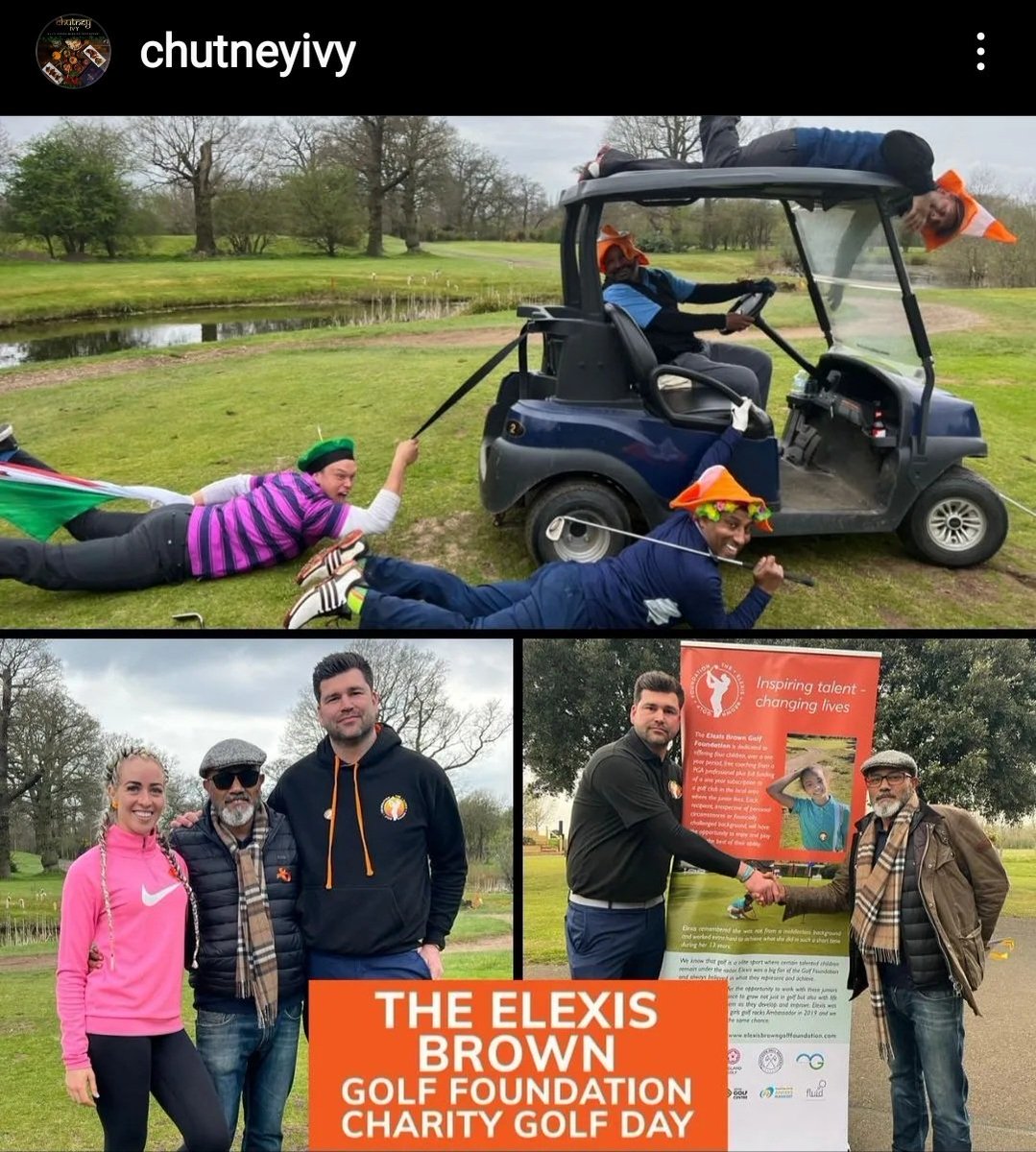TheElexis13's tweet photo. Big thank you to Shaf from  @chutneyivy a fine dining and luxurious Indain restaurant and events lounge, Leicester. 
He kept all the team happy with snacks and beer and supported @hannahgolf96 with the beat the pro challenge
@Stonebridge27
@EBrown25558910 https://t.co/MOIfYomju7