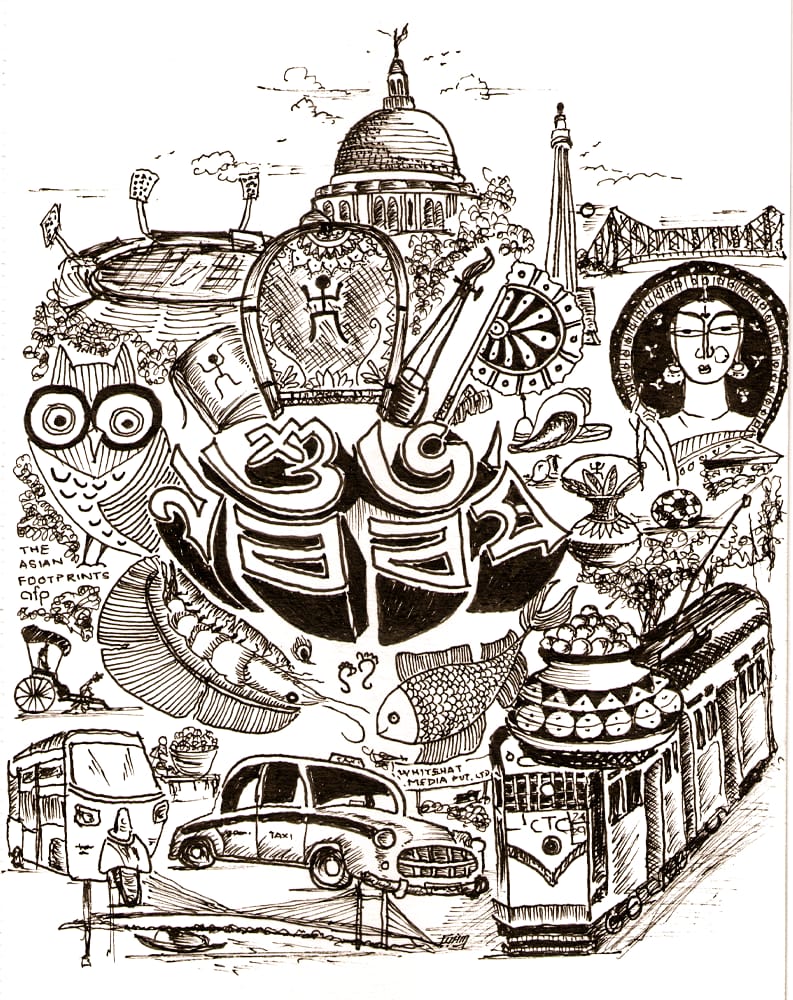 junemukherjee's tweet photo. Wishing everyone a very happy Bengali New Year.
#Sketch by Publisher & Creative Director of #TheAsianFootprints and Founder of #WhitehatMedia - #PriyamBiswas #PoilaBaishakh2022 #subhanababarsha #bengalinewyear #bengalinewyear1429 #poilaboishak #NewOrNothing https://t.co/mfMvY4WKsn