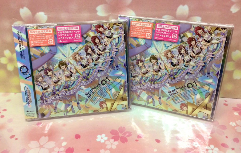 animateakiba's tweet photo. 【新譜情報】
『THE IDOLM@STER SHINY COLORS PANOR@MA WING 01』好評発売中‼️
#アニメイト特典 は《A4クリアファイル》になります✨
今後発売されるCDのご予約も好評受付中🎶
#シャニマス #idolmaster #PW01 #虹の行方 https://t.co/XwqW5XQCJJ