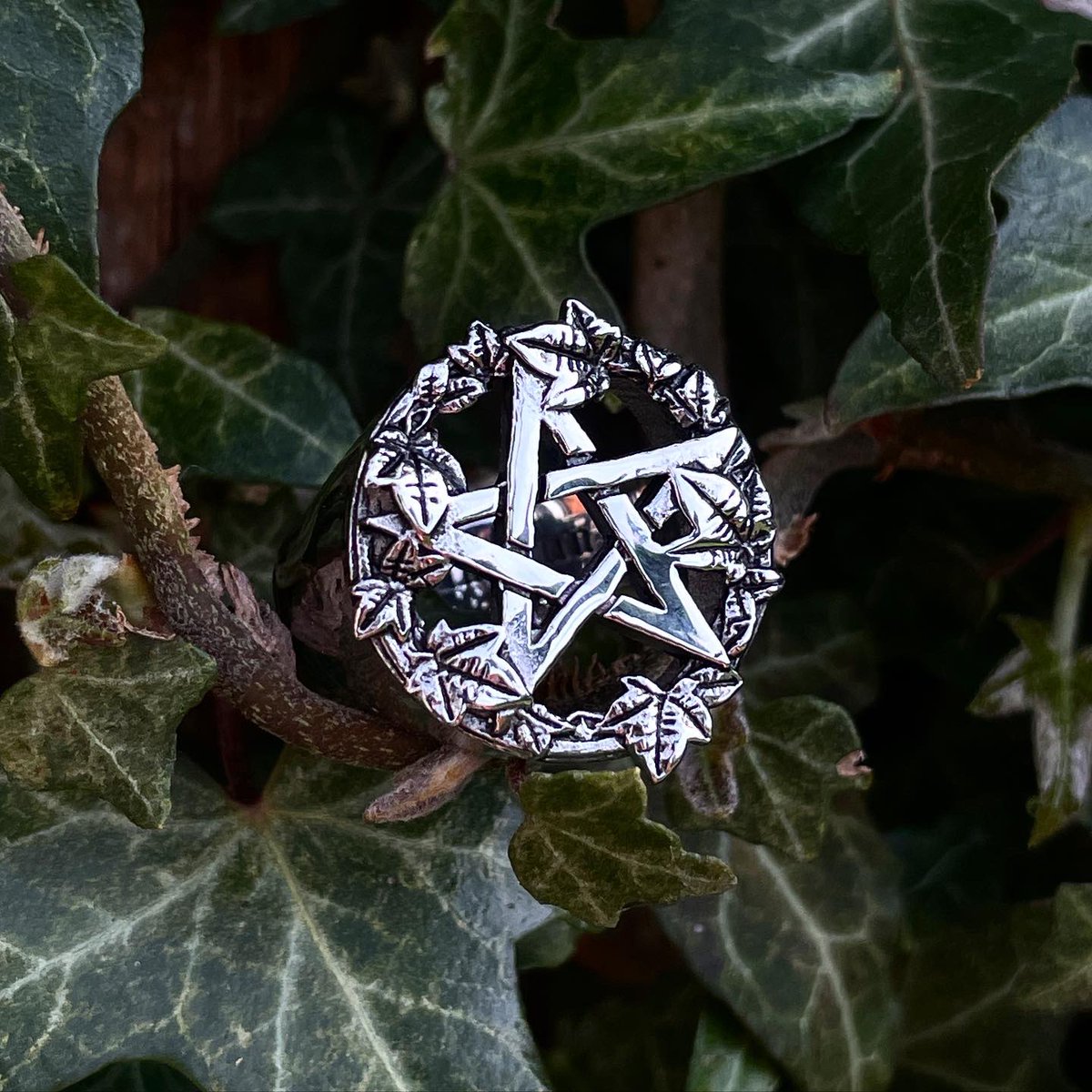 MysticumLuna's tweet photo. IT’S  TIME 🍃 The new Green Witch instalment has now dropped 😍 we’ve put a lot of time and love into this collection (hence the wait)! Made of stainless steel, these babies are super durable and extremely detailed thanks to our fave @jamessuretart 🖤 https://t.co/qQmL4icnBK