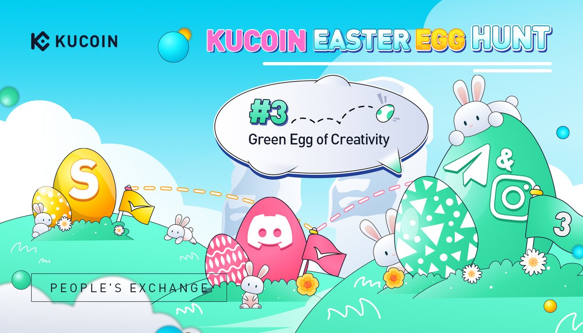 kucoincom's tweet image. Welcome to the last stop of #KuCoinEggHunt!🥚

You need to submit an #Easter Egg image. 10 images will be chosen to receive 50 $MJT each, plus the images will be minted into #NFT on @MojitoSwap and sent to winners! 🏞️ 

Submit your works here: bit.ly/3jN4iKh