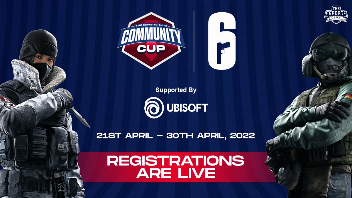 TheEsportsClub1's tweet photo. Registrations are live for the TEC Community Cup For Tom Clancy's Rainbow Six® Siege -
https://t.co/GV7zXwMd1q

@ubisoftin @r6_india @R6esportsSA
#R6SAN #TEC #R6S https://t.co/kneC2xTNUe