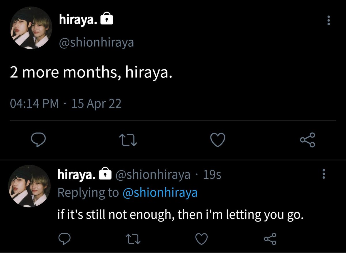 INT0NRK's tweet photo. 'pahimakas, hiraya.' spin off au wherein..

shion(sn) got so tired of waiting for his love, noa(nk) because they got into an accident that leads noa in a coma for almost 2 yrs. shion ended up almost giving up because he's already tired of the long wait. will he wake up? https://t.co/RnIhUgfn0P