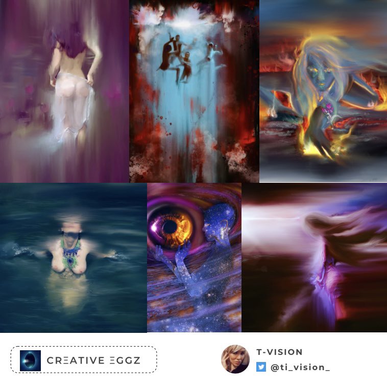 ti_vision_'s tweet photo. Hi friends 💜
Today this collection will be exposed in a silent gallery 😎
@CreativeEggz
#CEexh https://t.co/cXVWsePzvj